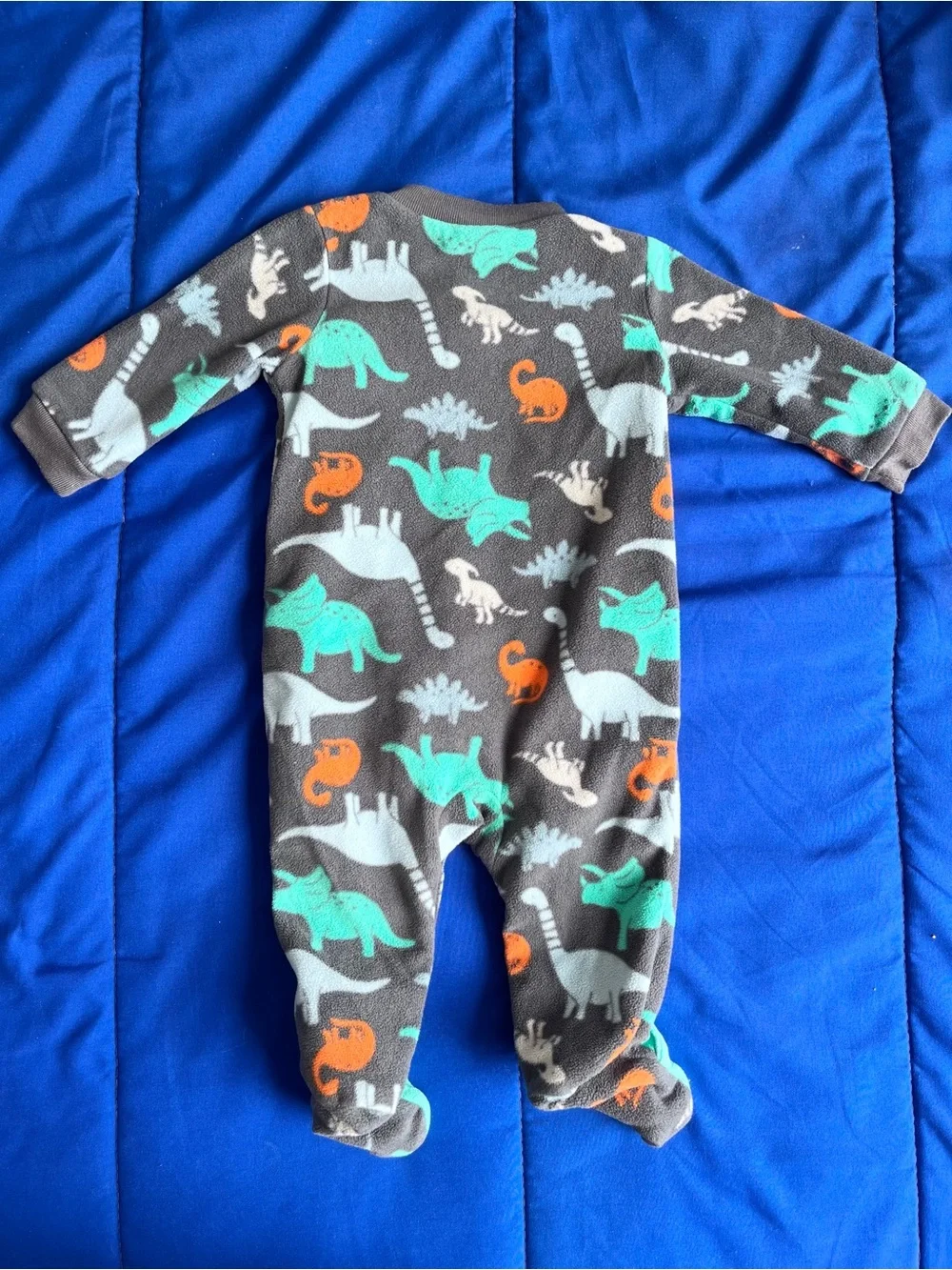 CARTER’S Baby Boy Fleece Footed Pajamas (4) 0-3 Months